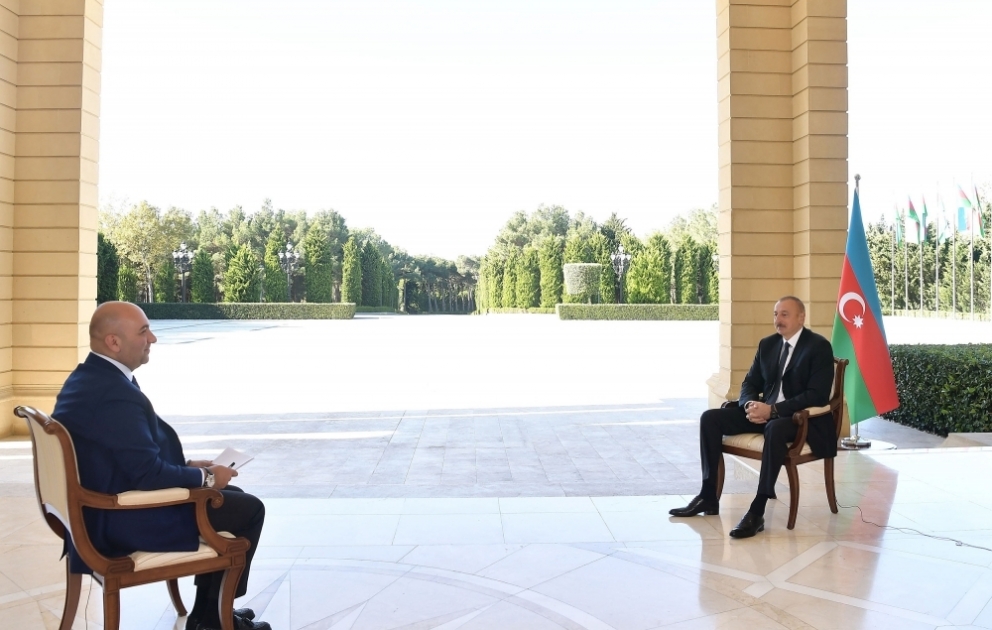 Prezident İlham Əliyev Türkiyənin “Haber Türk” televiziya kanalına müsahibə verib YENİLƏNİB VİDEO