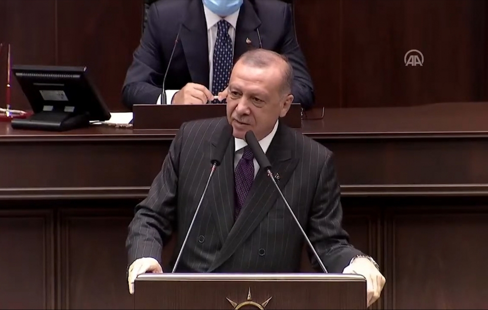 Prezident Rəcəb Tayyib Ərdoğan: Azərbaycan işğal altındakı torpaqlarını azad etmək üçün mübarizə aparır VİDEO