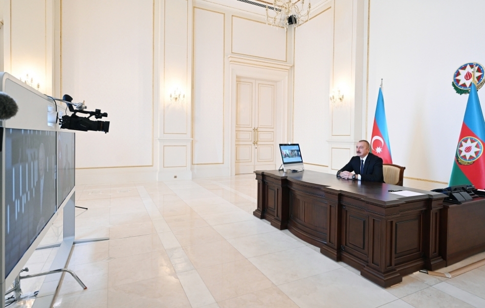 Prezident İlham Əliyev Rusiyanın Ria Novosti agentliyi üçün “Rossiya Seqodnya Beynəlxalq İnformasiya Agentliyi” media qrupunun baş direktoru Dmitri Kiselyova müsahibə verib YENİLƏNİB VİDEO