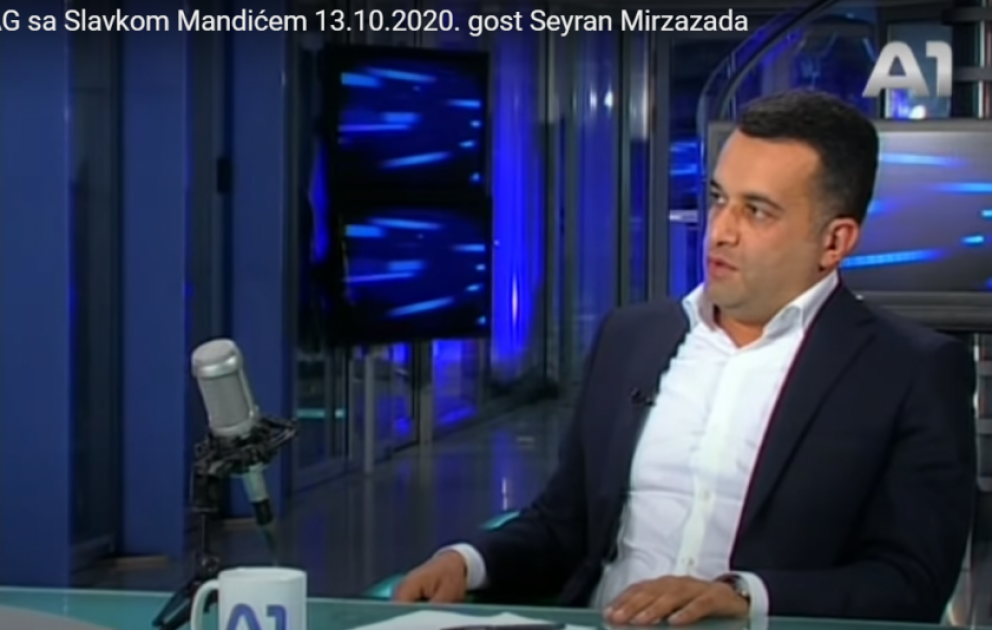 Monteneqro telekanalının izləyicilərinə Azərbaycanın əks-hücum əməliyyatları barədə məlumat verilib VİDEO