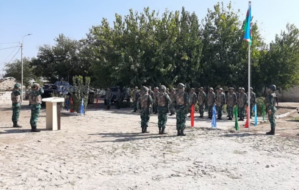 İşğaldan azad olunan sərhəd zastavalarımız üzərində dövlət bayrağımız ucaldılıb VİDEO