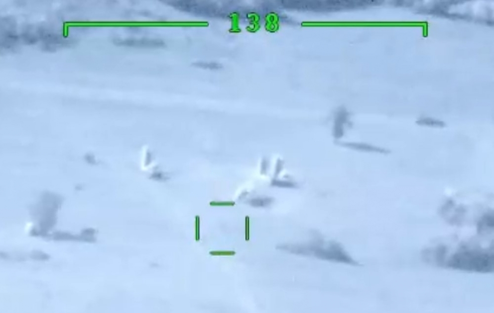 Azerbaijan`s Defense Ministry: Armenia's S-300 anti-aircraft missile system destroyed VIDEO