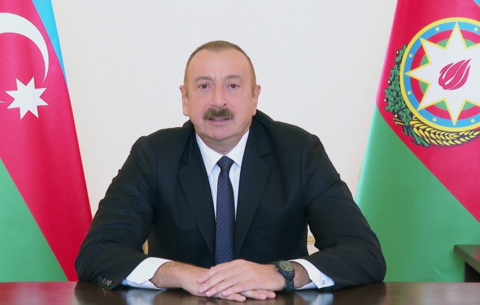Президент Азербайджана Ильхам Алиев обратился к народу ОБНОВЛЕНО ВИДЕО