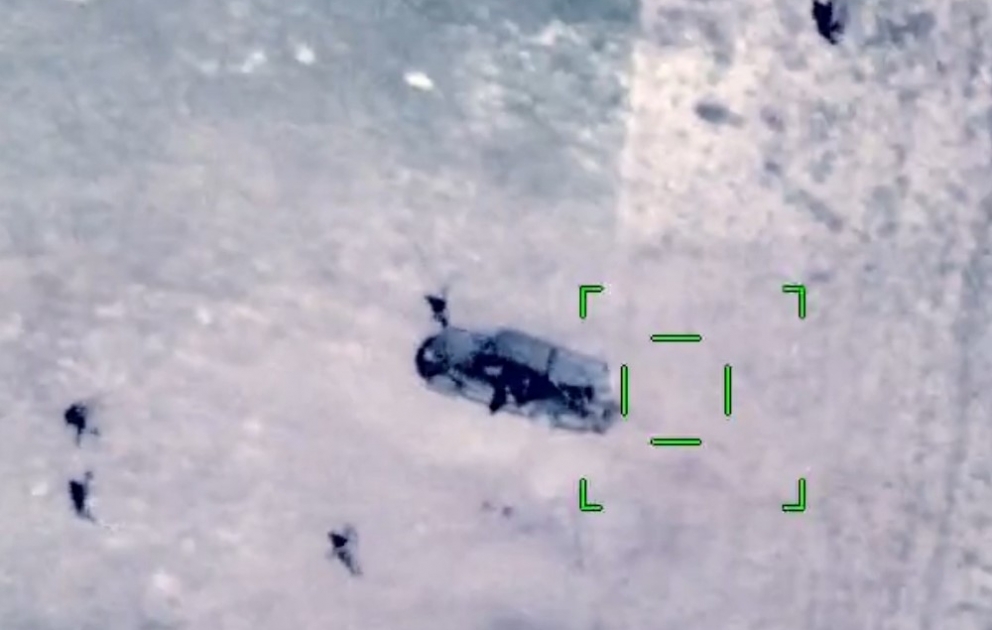 Azərbaycan əsgəri ermənilərin xüsusi təyinatlılarının mövqelərini ələ keçirib VİDEO