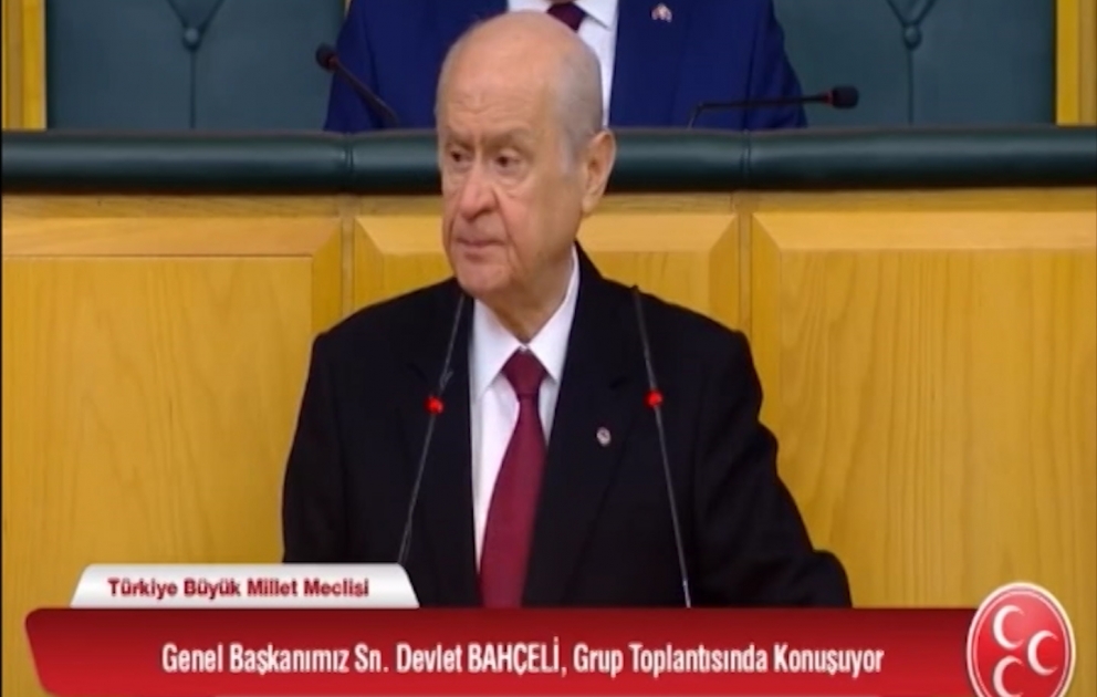Dövlət Bahçeli: Ermənistan qorxaq, xain və müharibə cinayətkarıdır VİDEO
