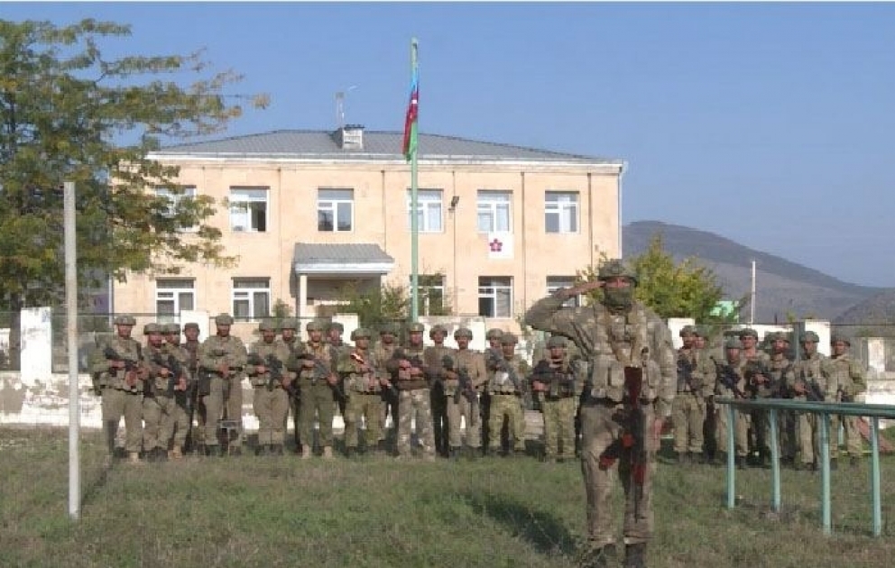 Azərbaycan Bayrağı Zəngilan şəhərinə sancılıb VİDEO