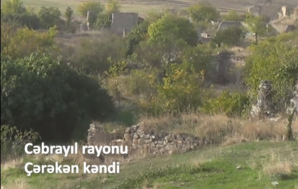 Liberated from occupation Charakan village of Jabrayil district VIDEO