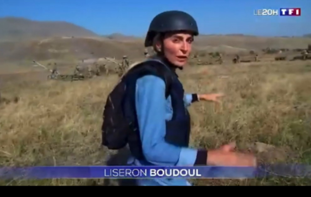Fransanın TF1 televiziya kanalı cəbhə xəttindən reportaj yayımlayıb VİDEO