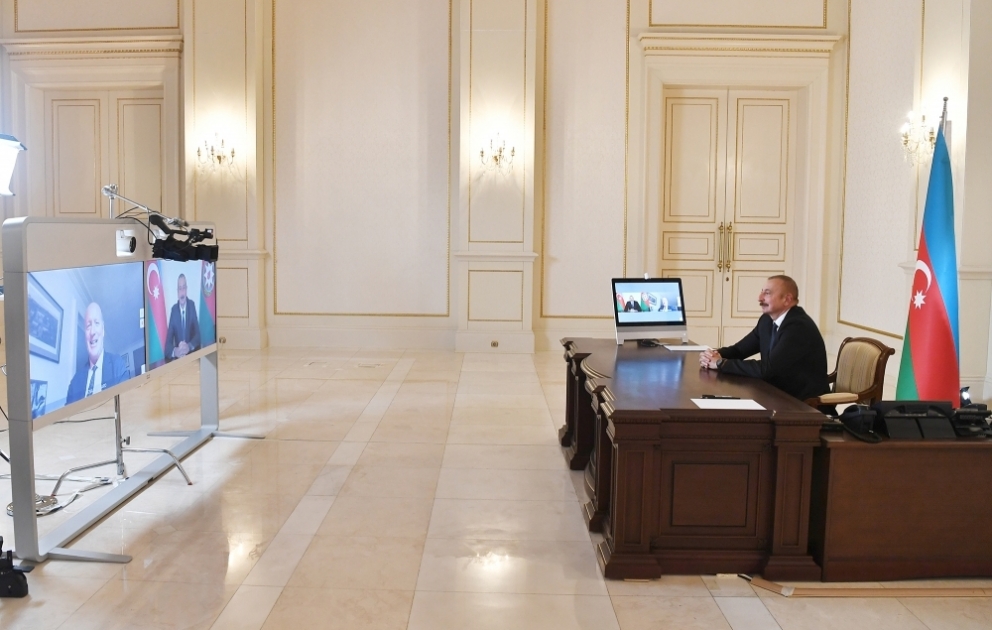 President Ilham Aliyev gave interview to French Le Figaro newspaper VIDEO