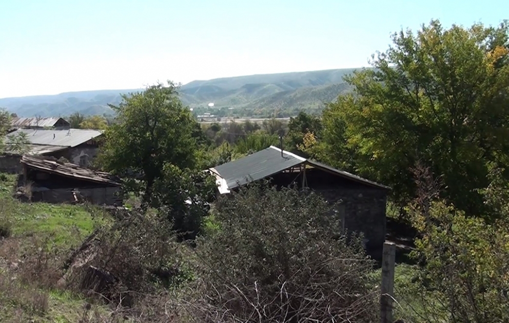 Azerbaijan`s Defense Ministry releases video footage of liberated villages of Gubadli district VIDEO