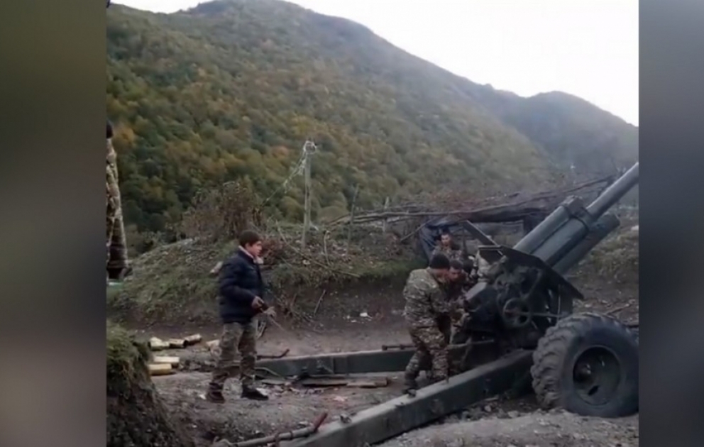 Armenier ziehen sogar Kinder in den Krieg herein VIDEO