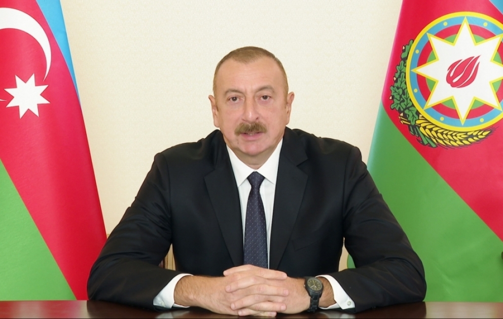 Le président azerbaïdjanais Ilham Aliyev s’est adressé à la nation VIDEO