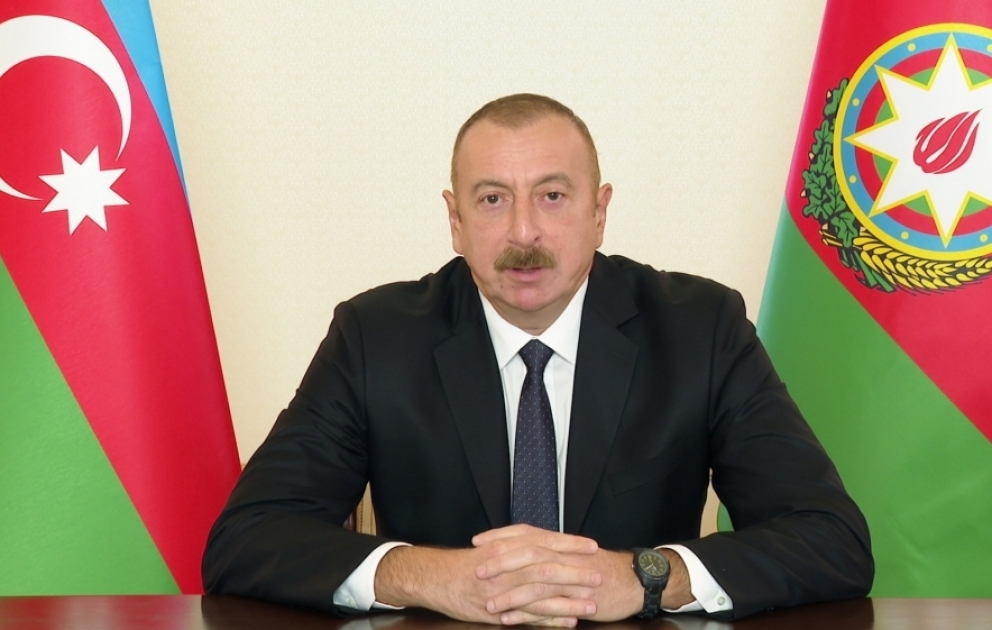 Prezident xalqa müraciətində Qarabağın tarixi torpağımız olduğunu dünyaya necə sübut etdiyindən danışıb VİDEO
