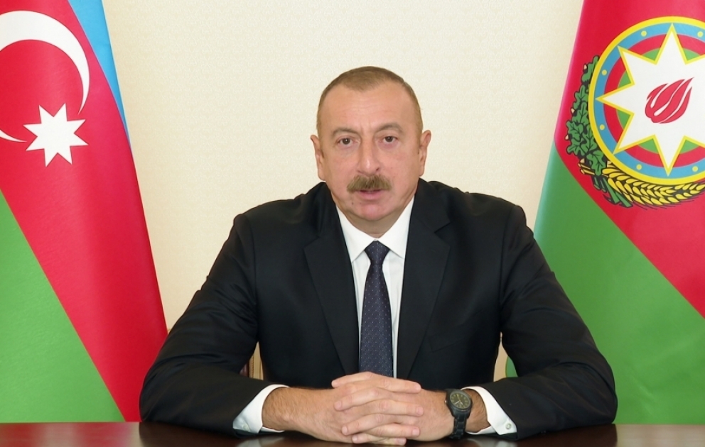 Prezident İlham Əliyev: Bu dondurulmuş vəziyyət bizdən başqa hər kəsi, ilk növbədə Ermənistanı qane edirdi VİDEO