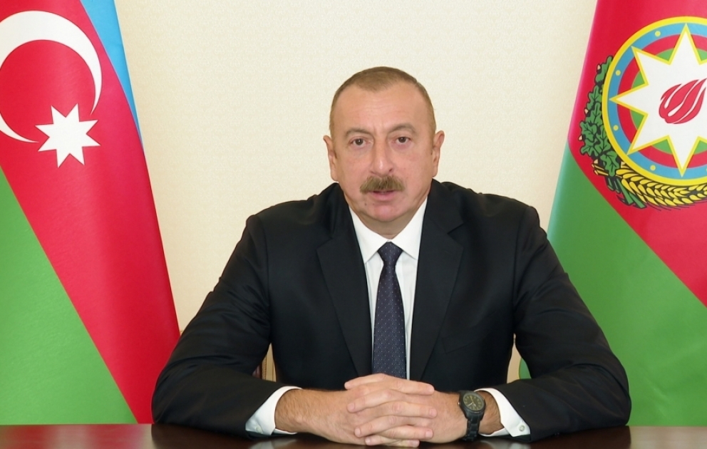 Prezident İlham Əliyev: Düşmən bizim qabağımızdan qaçır və qaçacaq, çünki biz haqlıyıq, biz güclüyük VİDEO