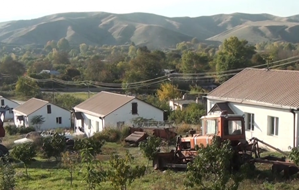 Azerbaijan's Defense Ministry releases video footages of liberated Khanlig village of Gubadli district VIDEO