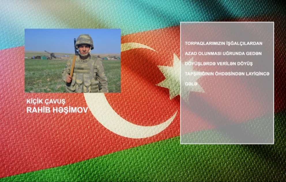 Döyüş tapşırığının öhdəsindən layiqincə gələn hərbçimiz VİDEO