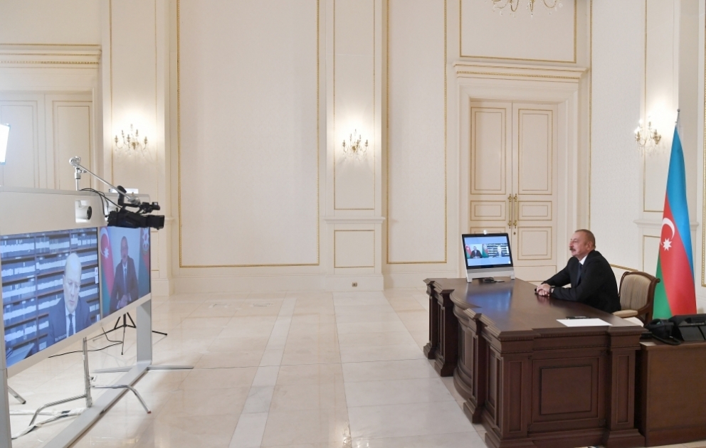 Prezident İlham Əliyev İtaliyanın Rai-1 televiziya kanalına müsahibə verib YENİLƏNİB VİDEO