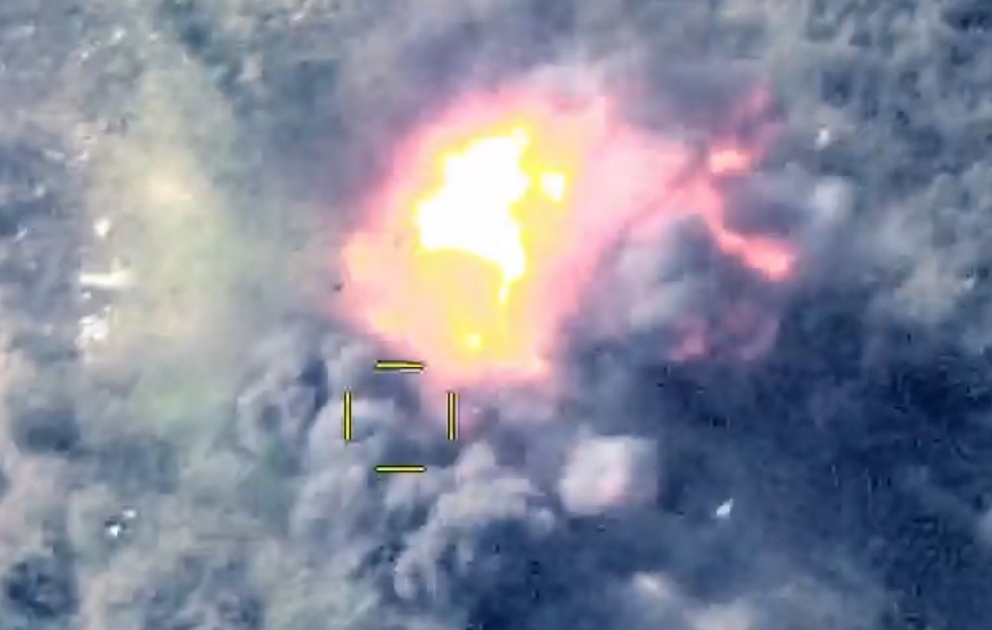 Enemy forces subjecting to fire peaceful population in Barda city destroyed on battlefield VIDEO