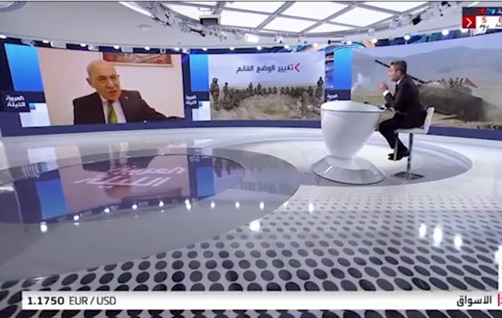 Azərbaycan səfiri “Əl- Ərəbiyə” kanalına müsahibəsində Ermənistanın təcavüzkar siyasətindən danışıb VİDEO