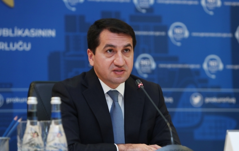 Помощник Президента: Проведение Арменией незаконного заселения оккупированных территорий, уничтожение культурного наследия, памятников также являются военными преступлениями ВИДЕО