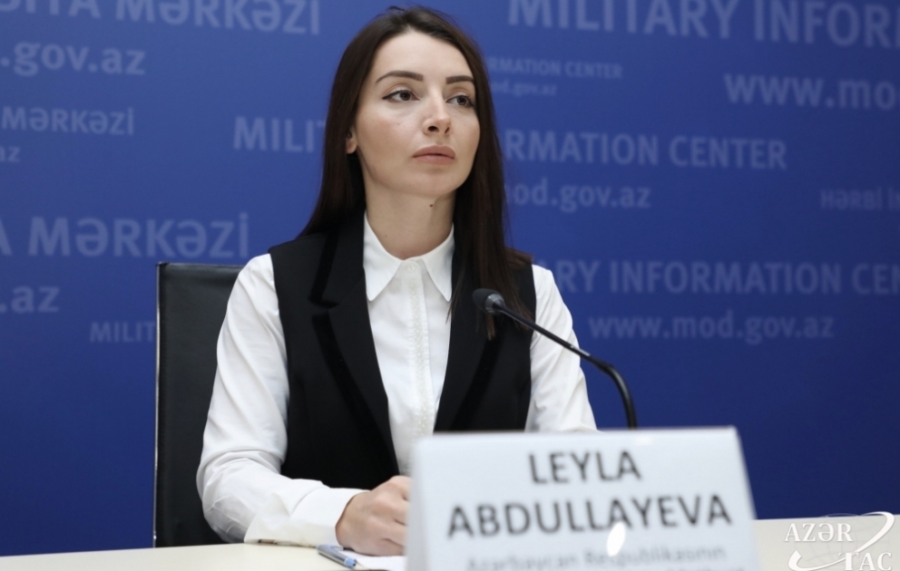 Leyla Abdullayeva: Ermənistan üzərinə götürdüyü öhdəliklərinə, eləcə də beynəlxalq vasitəçilərin səylərinə hörmətsizlik nümayiş etdirir VİDEO