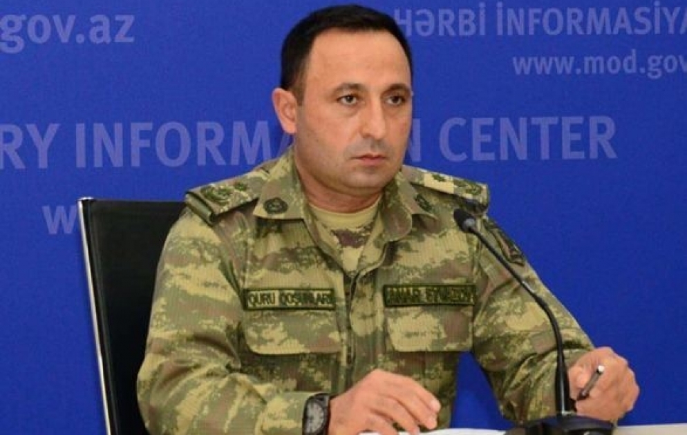 Anar Eyvazov: Hazırda ordumuz əməliyyat şəraitinə tam nəzarət edir VİDEO