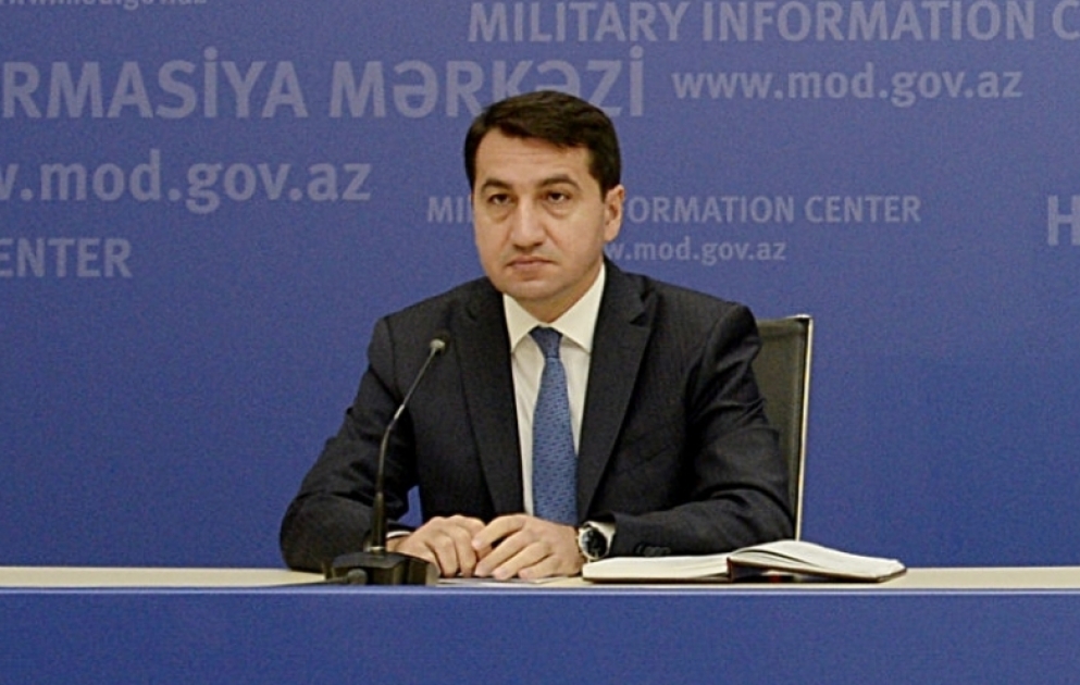 Hikmət Hacıyev: Nəticə o zaman olar ki, qarşı tərəf konstruktiv olsun, ancaq biz bunu görmürük VİDEO
