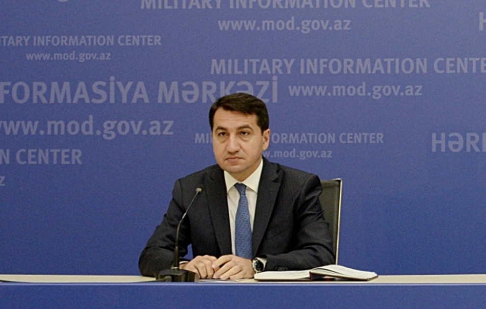 Hikmat Hajiyev: Unlike the enemy, the Azerbaijani Army does not target civilians and civilian facilities VIDEO