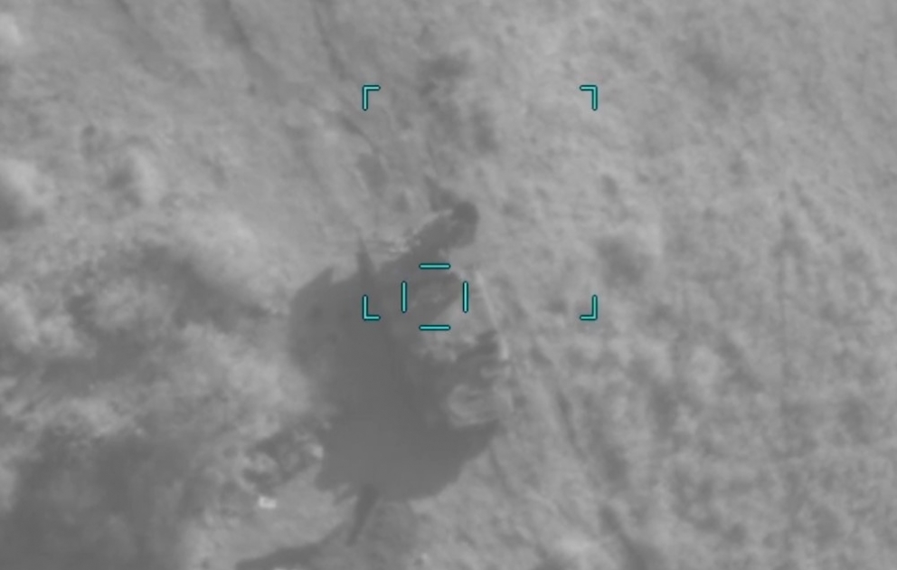 Düşmənin zenit qurğusu sıradan çıxarılıb VİDEO