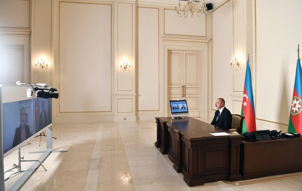 Prezident İlham Əliyev İspaniyanın EFE informasiya agentliyinə müsahibə verib VİDEO
