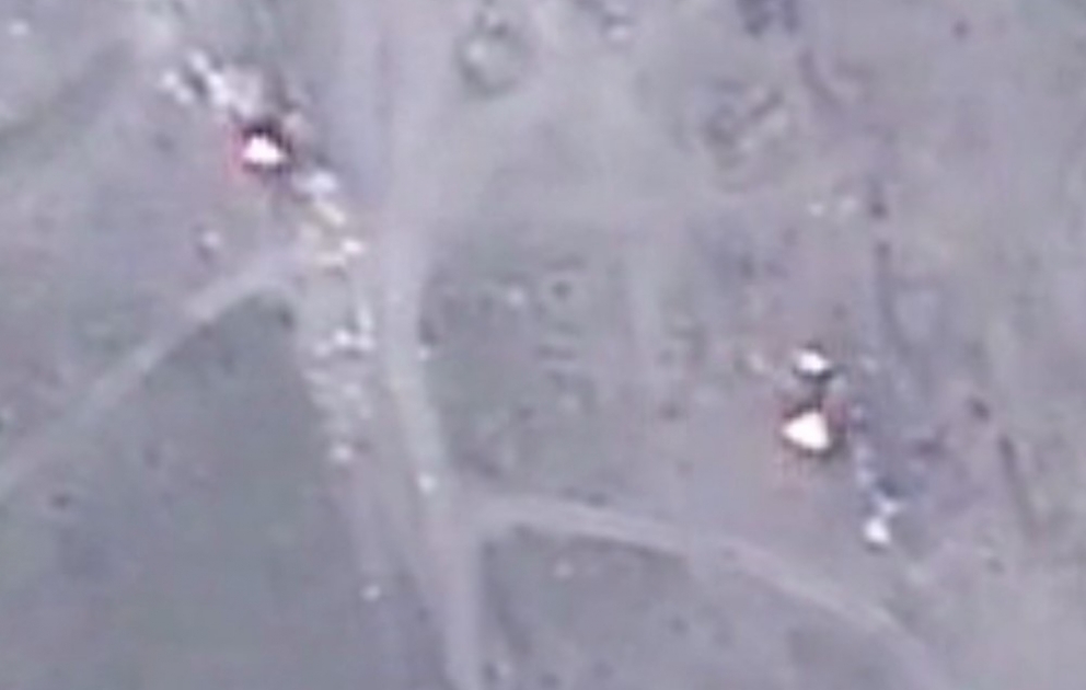 Azerbaijan`s Defense Ministry: Combat positions of Armenian armed forces destroyed VIDEO
