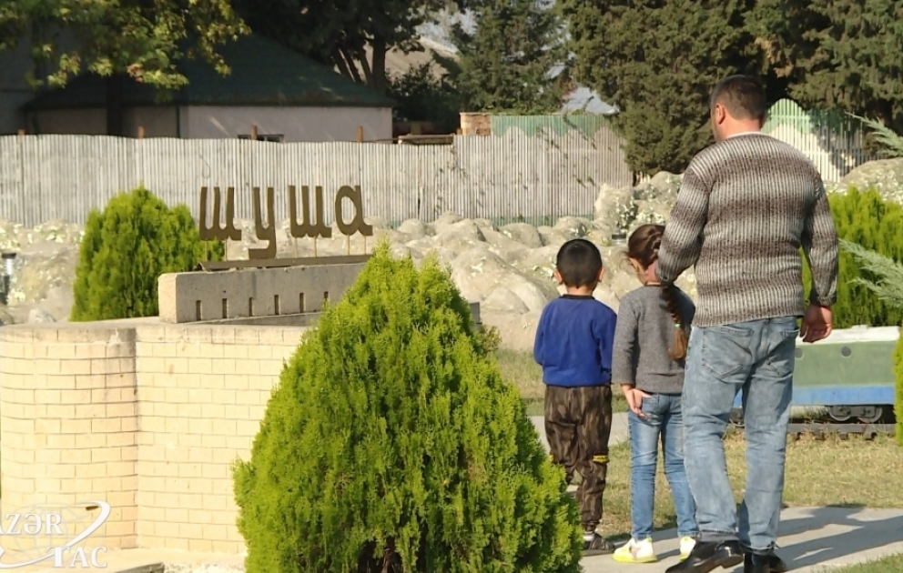 “Miniatür Azərbaycan parkı”nda Şuşa, Xankəndi və Ağdamdakı abidələrin maketləri quraşdırılıb  FOTO VİDEO