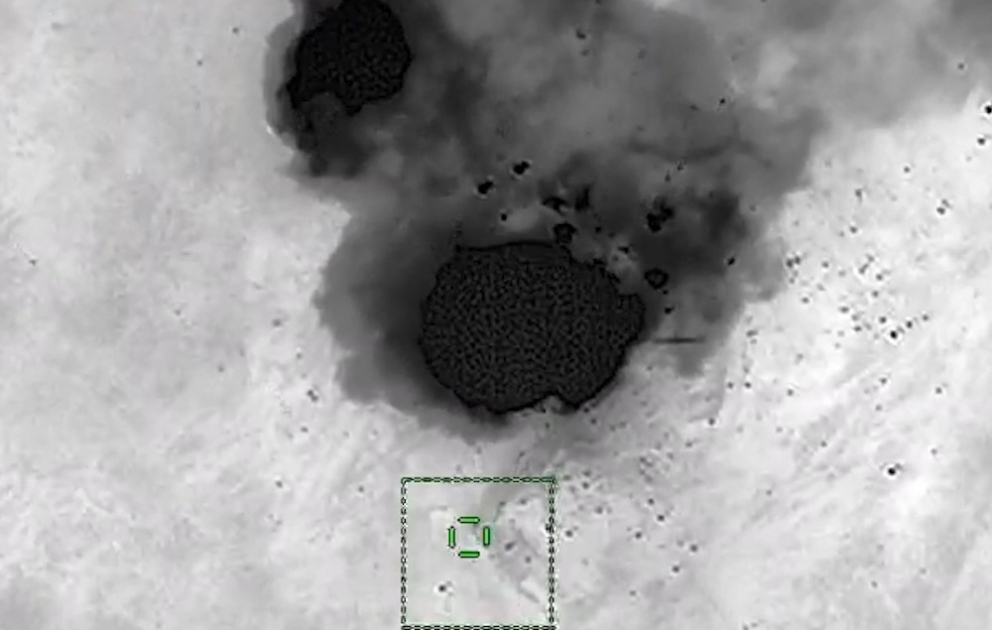 Düşmənin atəş nöqtəsi və şəxsi heyəti məhv edilib VİDEO