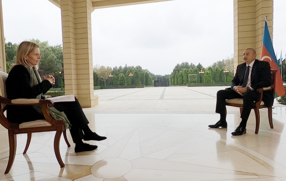 Le président Ilham Aliyev a accordé un entretien à BBC News VIDEO