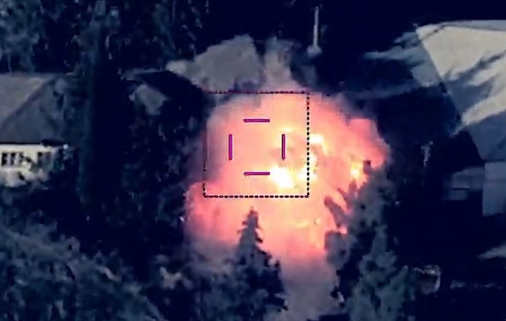 Verteidigungsministerium: Ein weiteres armenisches Flugabwehr-Raketensystem Tor-M2KM zerstört VIDEO
