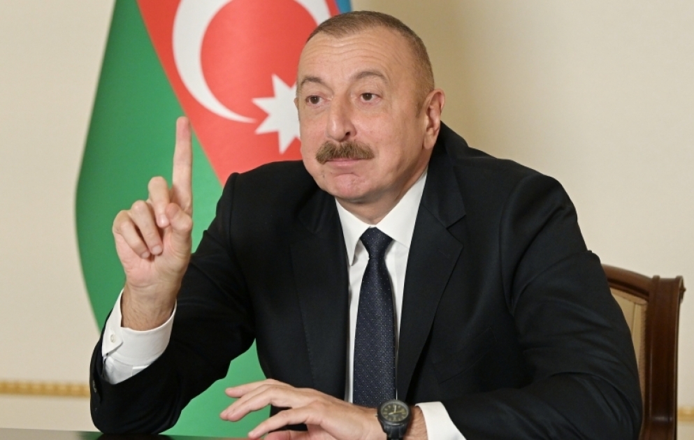 Azərbaycan Prezidenti: Bu günlər ərzində mən gördüm ki, milli məsələlərdə siyasi baxışlarından asılı olmayaraq biz hamımız birləşə bilirik VİDEO