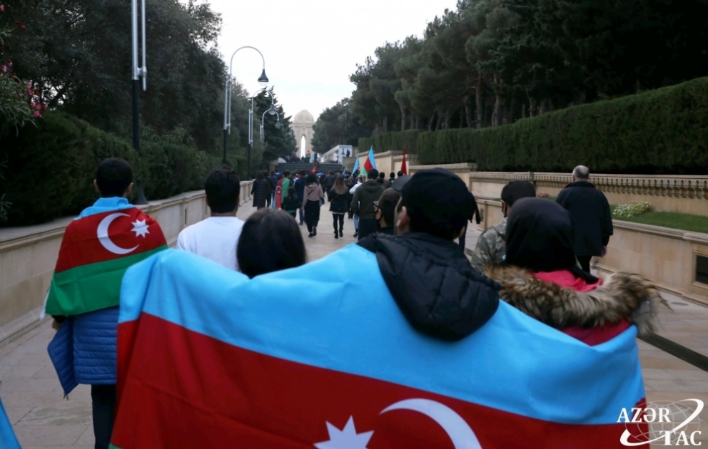 Şəhidlər xiyabanı, 10 noyabr 2020-ci il - FOTO VİDEO