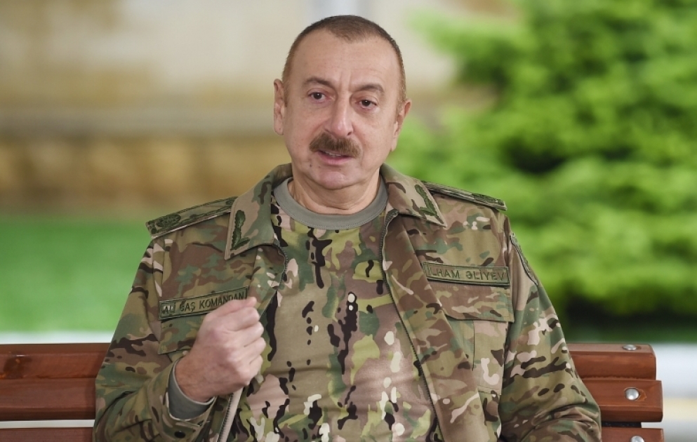 Präsident Ilham Aliyev: Zweiter Karabachkrieg wird als ruhmreicher Sieg Aserbaidschans in die Geschichte eingehen VIDEO