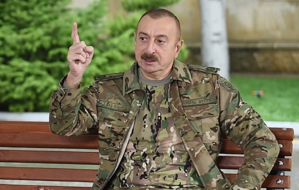 Prezident: Vətən müharibəsində fərqlənmiş hərbçiləri təltif etmək üçün yeni orden və medallar təsis olunacaq VİDEO