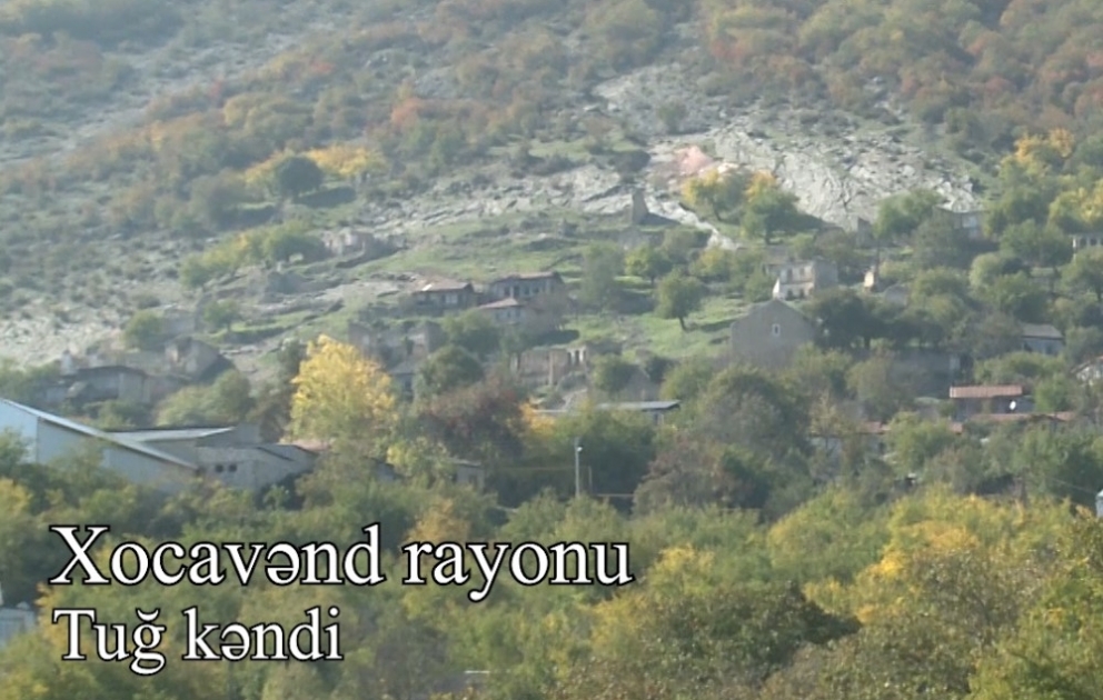 Vidéo du village de Tough de la région de Khodjavend, libéré de l'occupation arménienne VIDEO