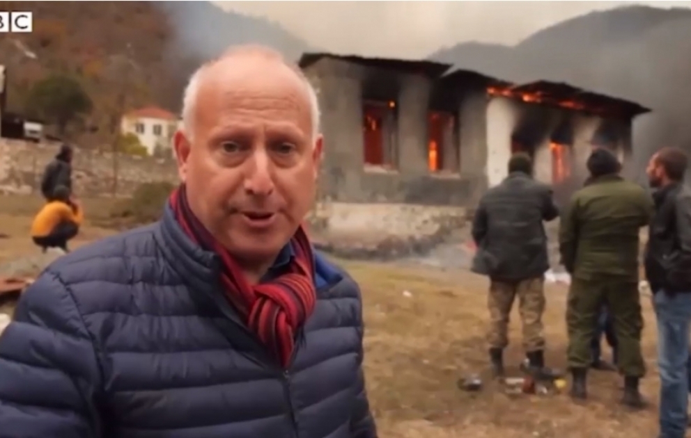 BBC airs reportage from Kalbajar: Armenians are taking absolutely everything with them, even removing all the windows and toilets VIDEO