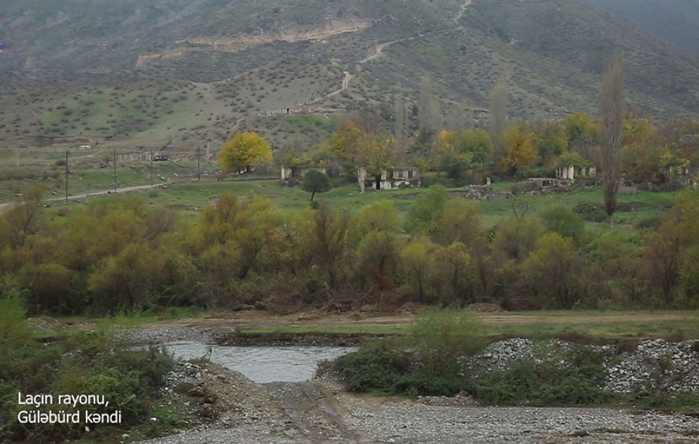 Video footage from liberated Gulabird village of Lachin district VIDEO