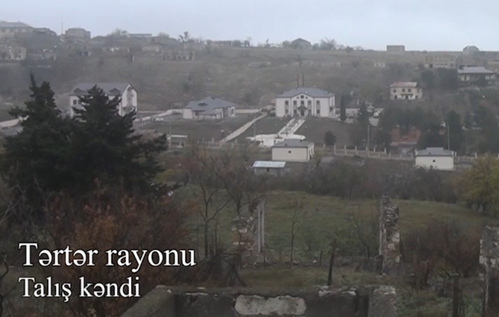 Vidéo du village de Talych de la région de Terter, libéré de l'occupation arménienne VIDEO