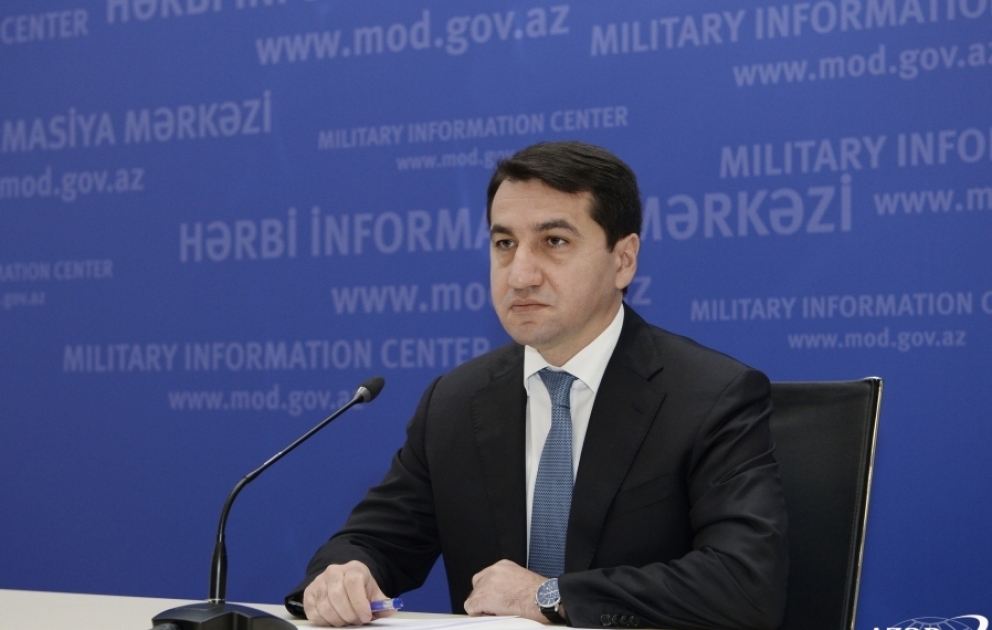 Hikmət Hacıyev: Kəlbəcərdə mülki əhalinin məskunlaşması tamamilə qanunsuz xarakter daşıyır VİDEO