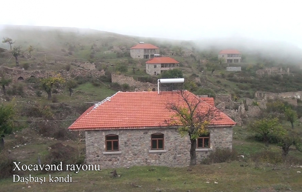 Un reportage vidéo du village de Dachbachy, libéré de l'occupation arménienne VIDEO