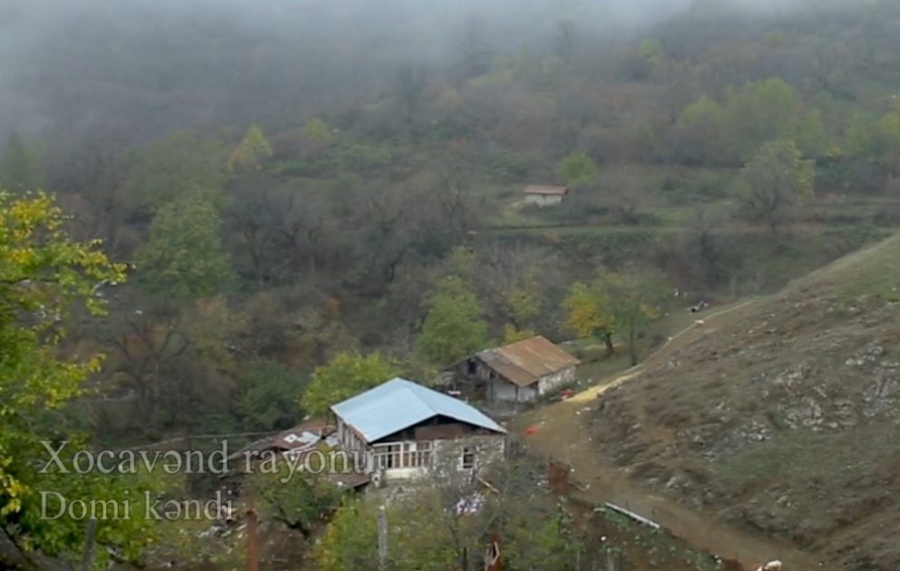 Video coverage from liberated Domi village of Khojavand district VIDEO