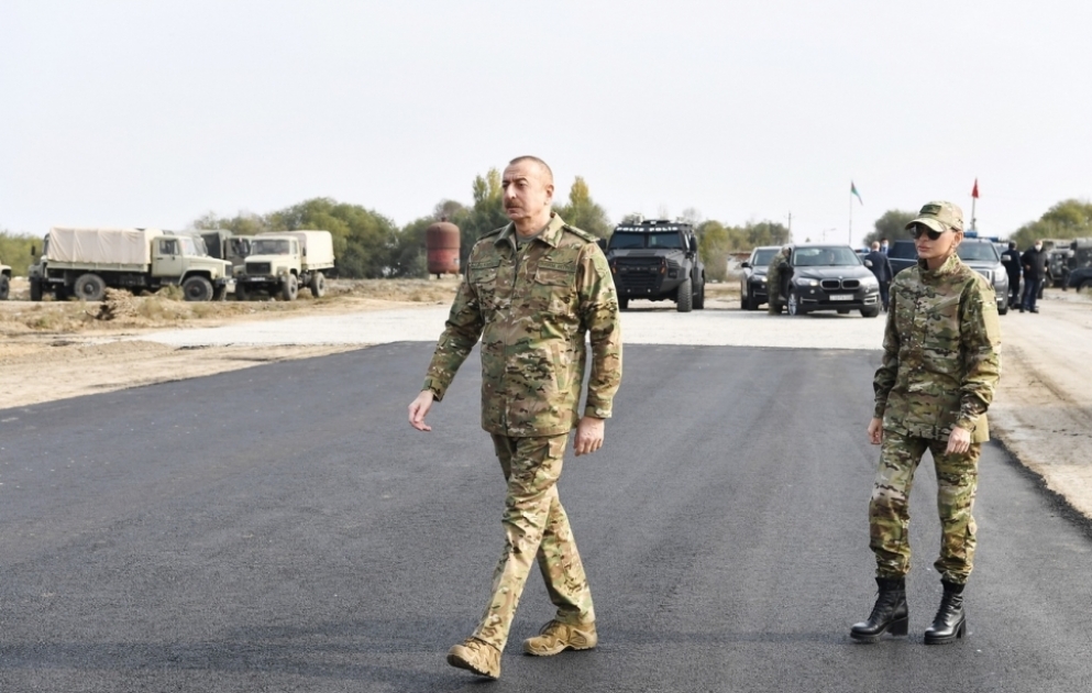 Prezident İlham Əliyev və birinci xanım Mehriban Əliyeva işğaldan azad edilmiş Füzuli və Cəbrayıl rayonlarında, o cümlədən Füzuli və Cəbrayıl şəhərlərində olublar YENİLƏNİB VİDEO