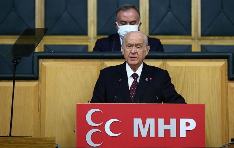 Dövlət Bahçeli: Azərbaycan öz Ordusunun üstünlüyü sayəsində beynəlxalq aləmdə rəğbət qazanıb VİDEO