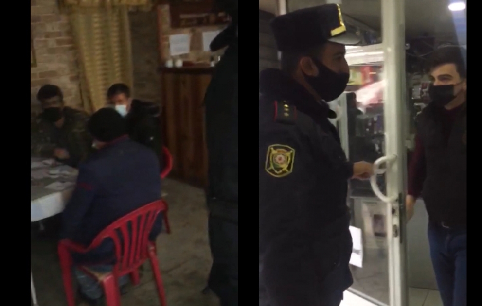 Qubada karantin rejimini pozan şəxslər cərimələniblər VİDEO